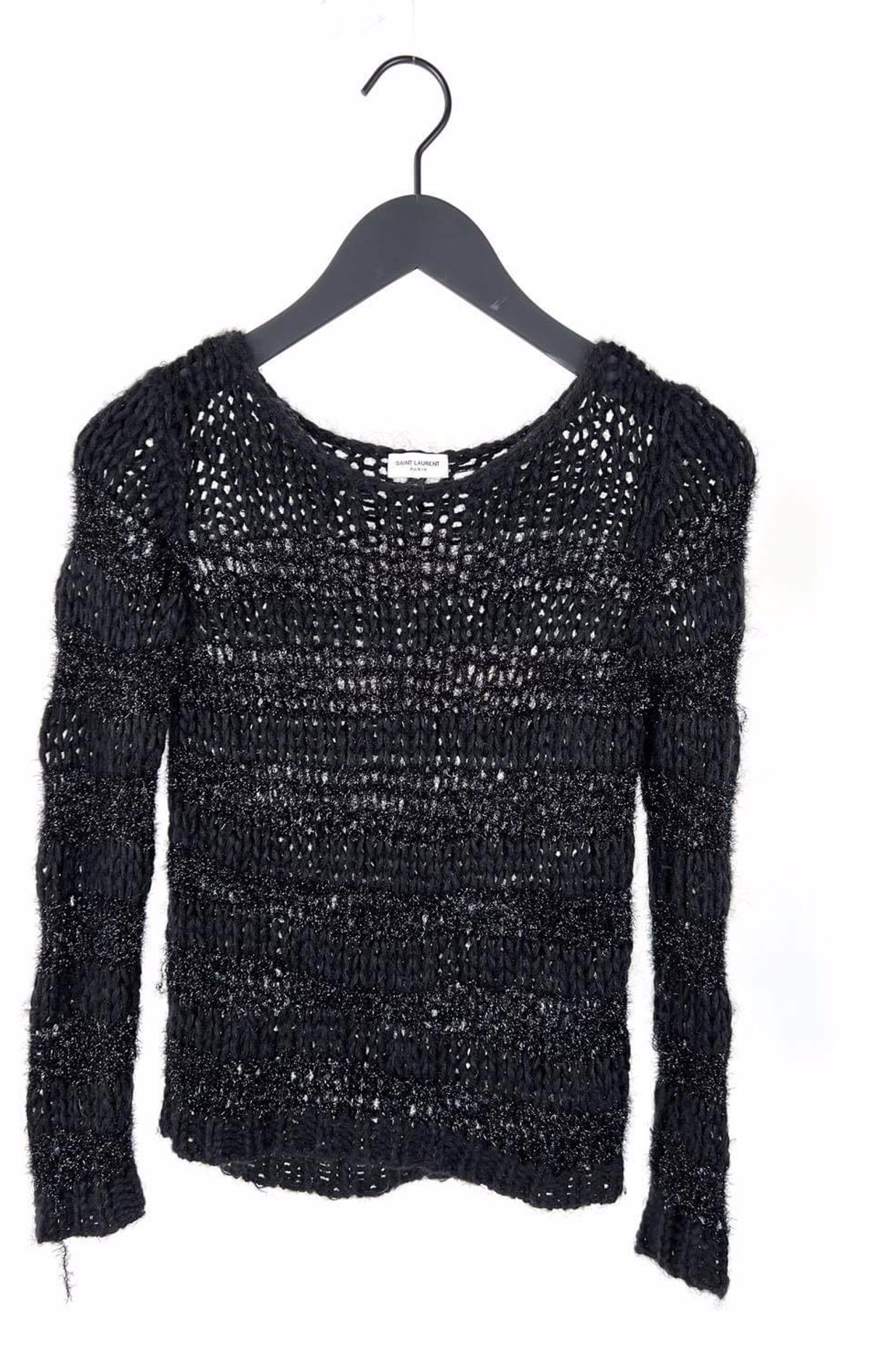Saint Laurent Knit Black w lurex size XS